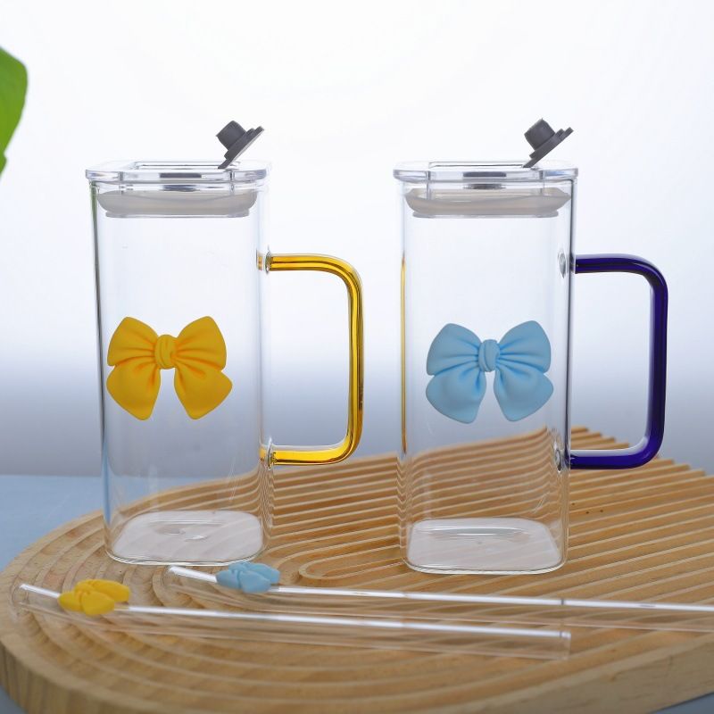 مج مربعه غطاء خشب فيونكه