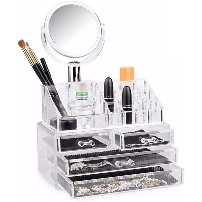 منظم مكياج مرايا
