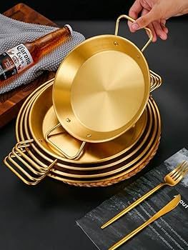 مقلايه دهبي بيدين ٢٠سم