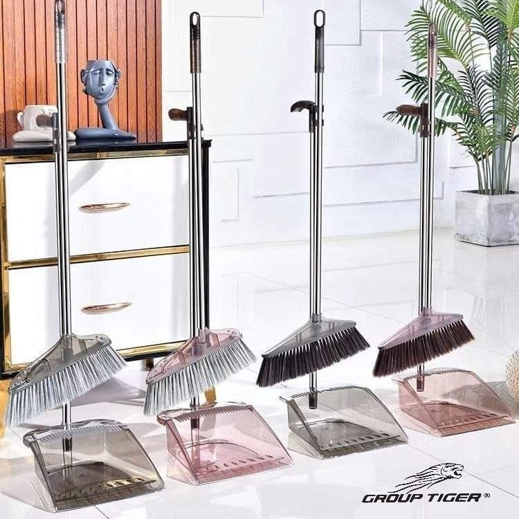 جاروف بالفرشه اكليرك يد استيل