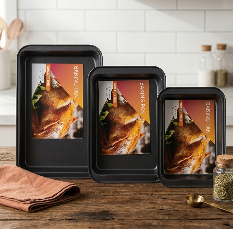 ط صواني 3*1 مستطيله تيفال