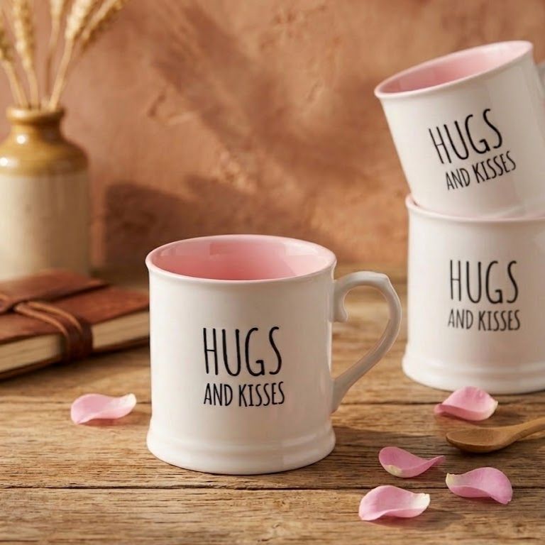 مج بورسلين hugs قلب بينك 956